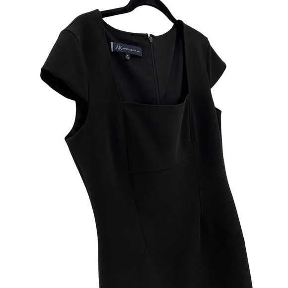 Anne Klein Black Dress Shorts Sleeves Size 10 - Picture 5 of 11